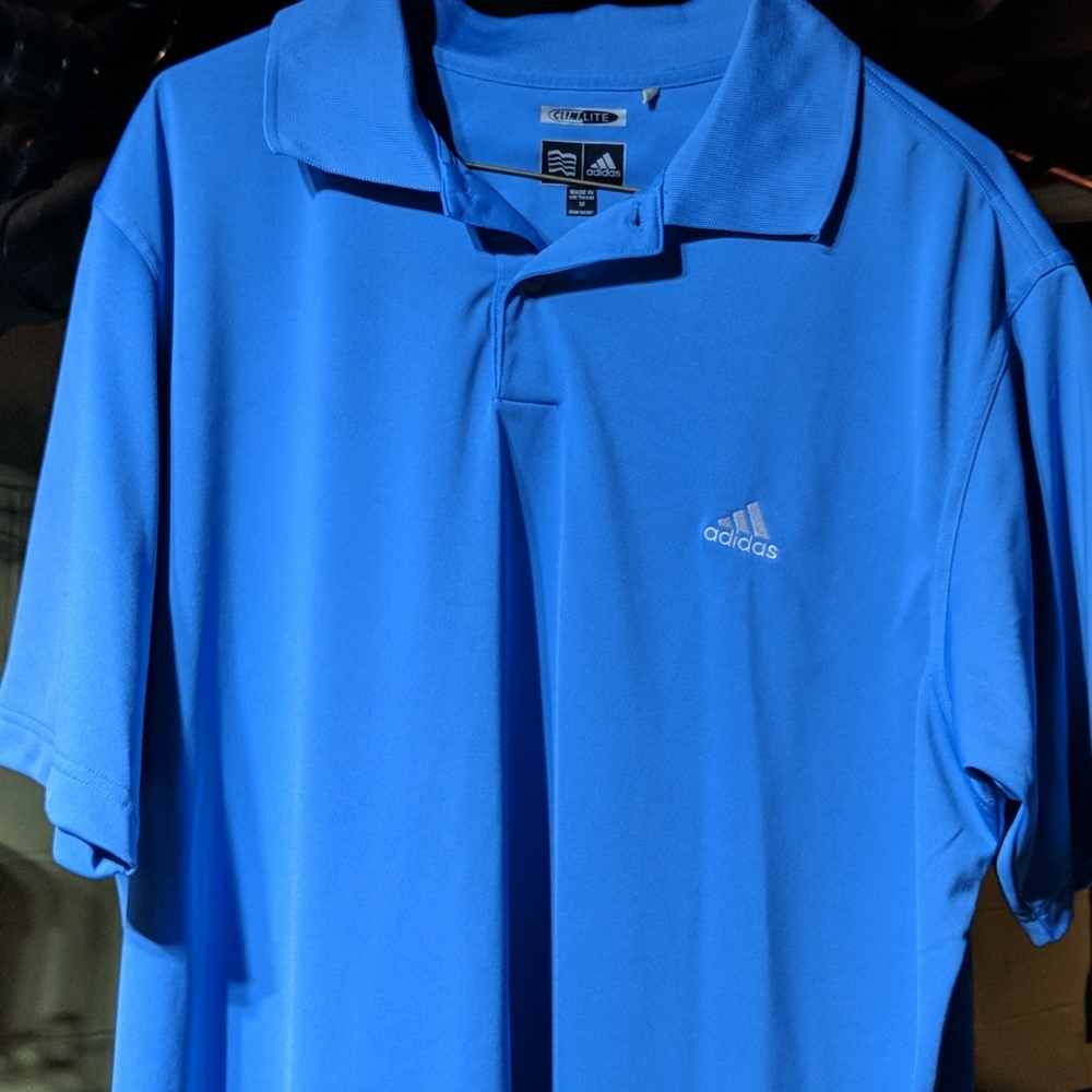 Adidas clima-lite gold shirt